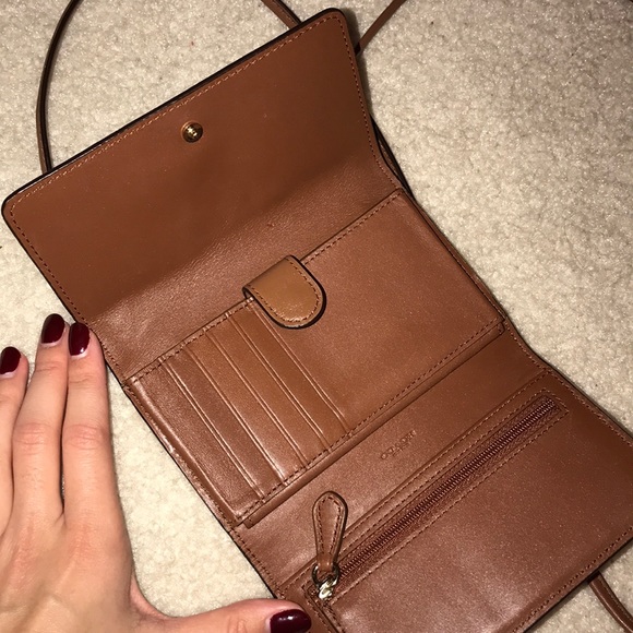 GENTLY USED COACH WALLET/CROSSBODY - Picture 3 of 4